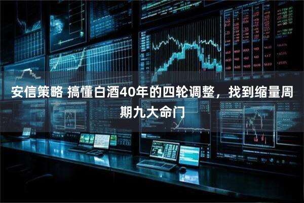 安信策略 搞懂白酒40年的四轮调整，找到缩量周期九大命门