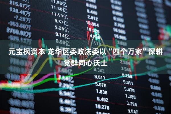 元宝枫资本 龙华区委政法委以“四个万家”深耕党群同心沃土