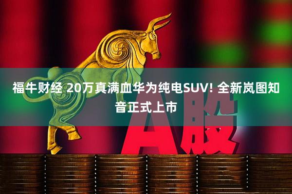 福牛财经 20万真满血华为纯电SUV! 全新岚图知音正式上市